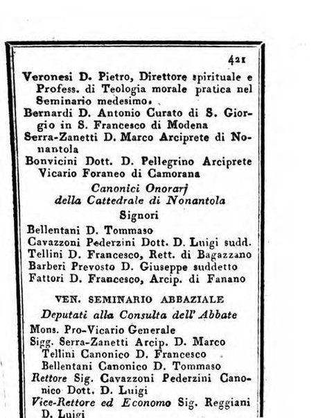 Almanacco di corte