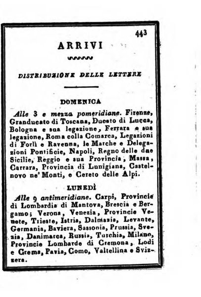 Almanacco di corte