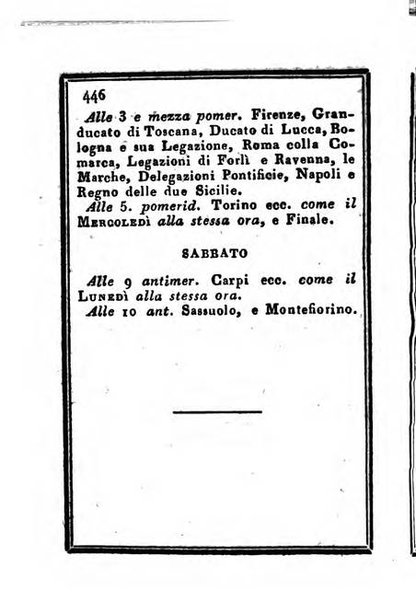 Almanacco di corte