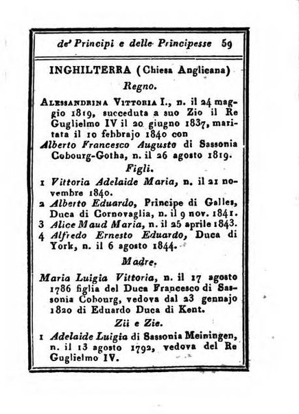 Almanacco di corte