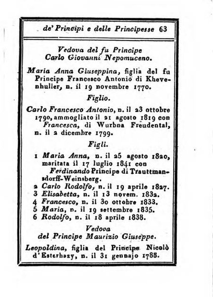 Almanacco di corte