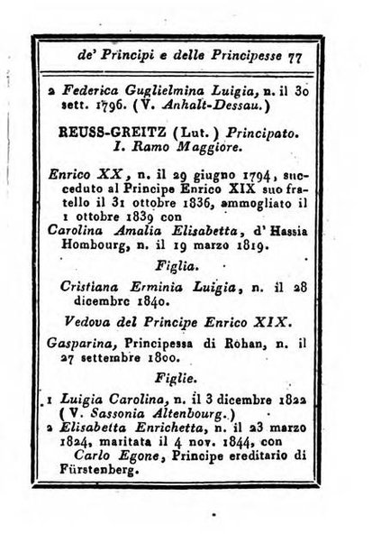 Almanacco di corte