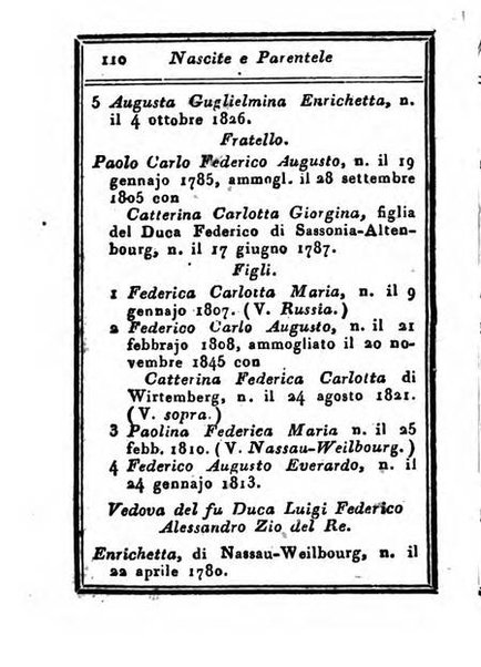 Almanacco di corte