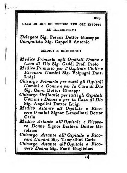 Almanacco di corte