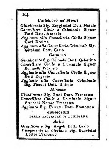 Almanacco di corte