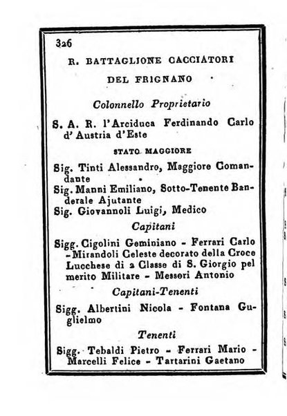 Almanacco di corte