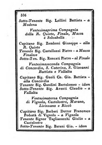 Almanacco di corte