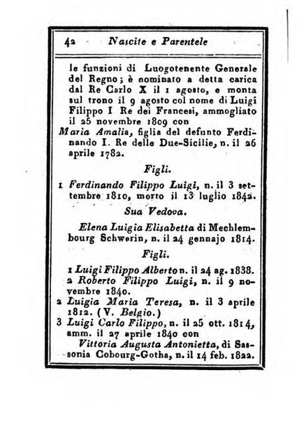 Almanacco di corte