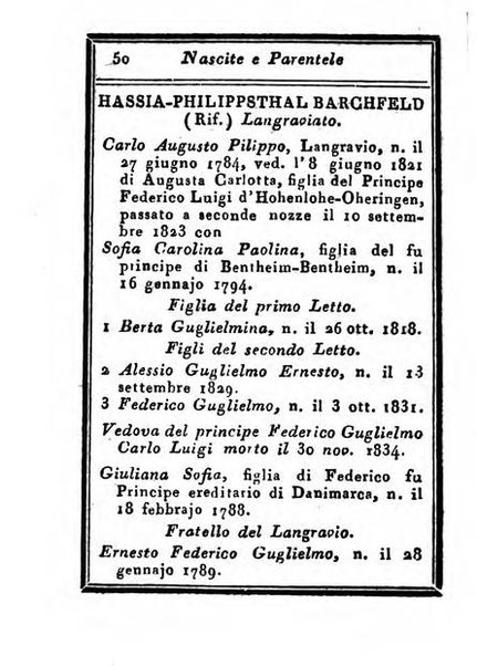 Almanacco di corte