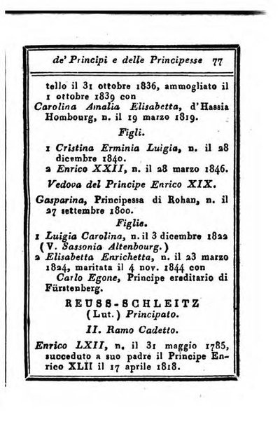 Almanacco di corte