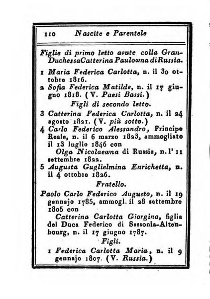 Almanacco di corte