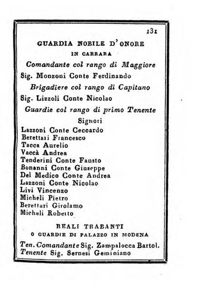 Almanacco di corte