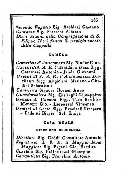 Almanacco di corte