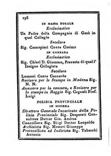 Almanacco di corte