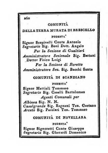 Almanacco di corte