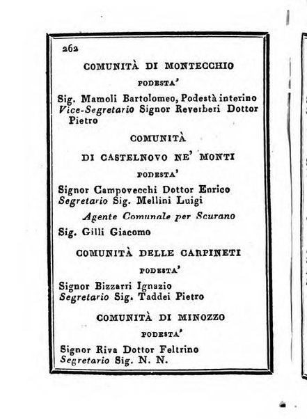 Almanacco di corte