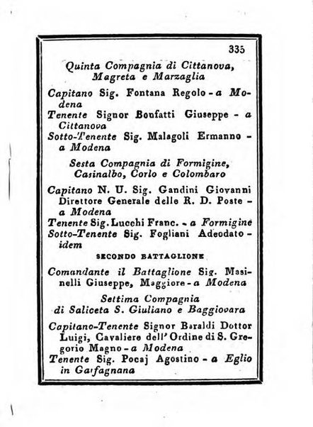 Almanacco di corte