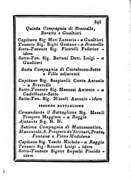 Almanacco di corte