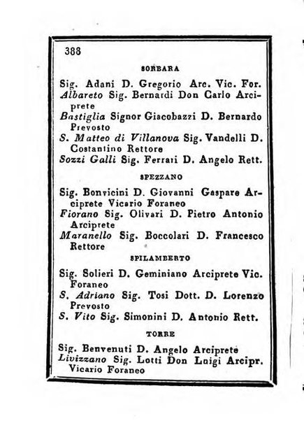 Almanacco di corte