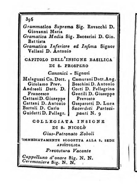 Almanacco di corte