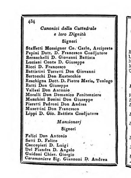 Almanacco di corte