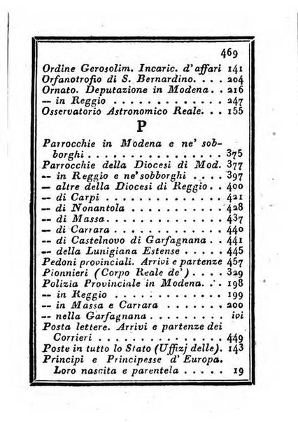 Almanacco di corte