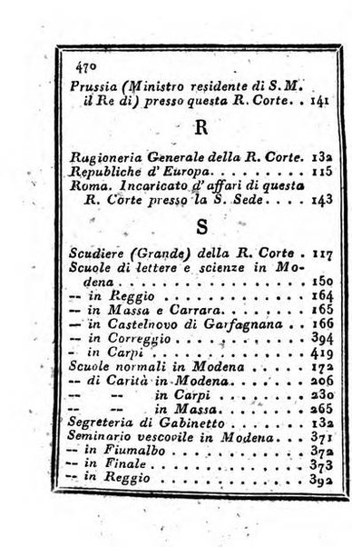 Almanacco di corte