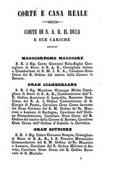 Almanacco di corte