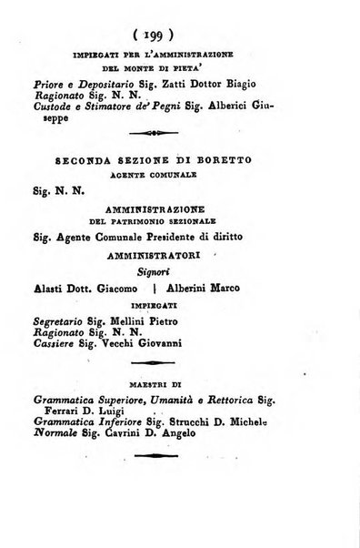 Almanacco di corte