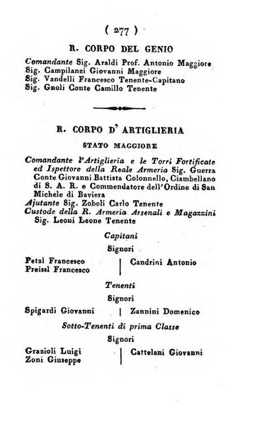 Almanacco di corte