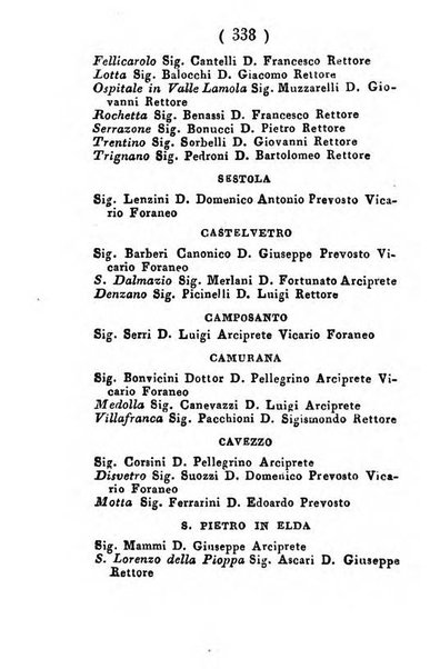 Almanacco di corte