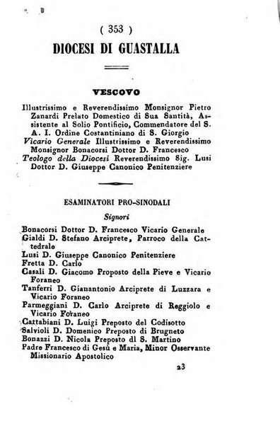 Almanacco di corte