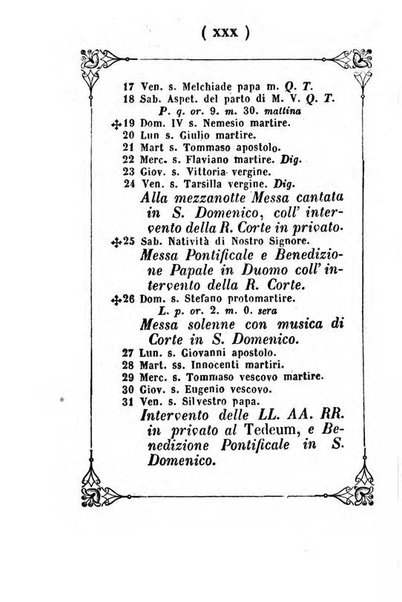 Almanacco di corte