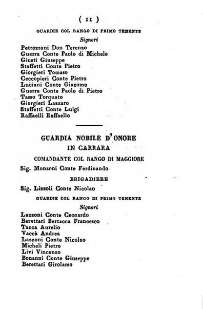 Almanacco di corte