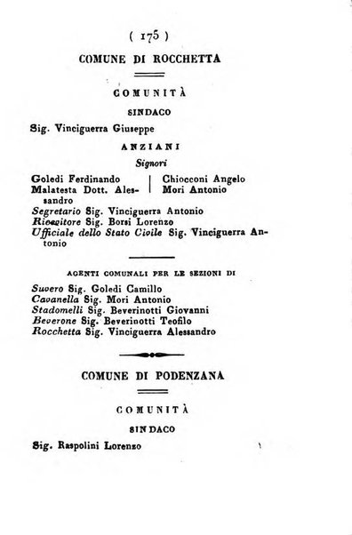 Almanacco di corte