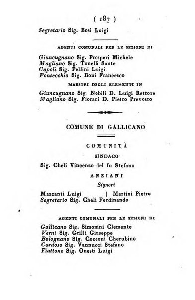 Almanacco di corte