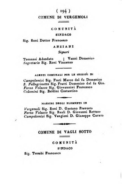 Almanacco di corte