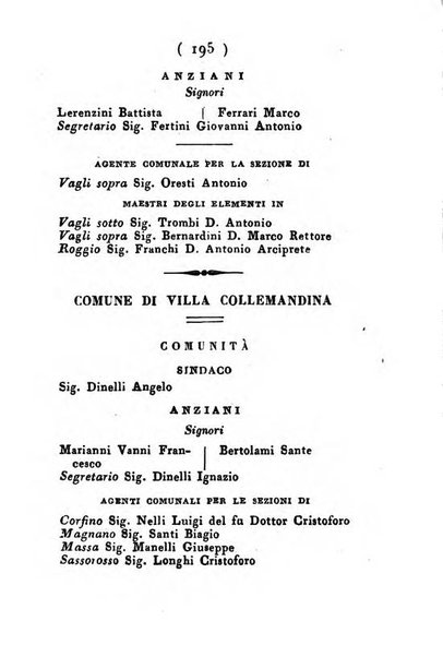 Almanacco di corte