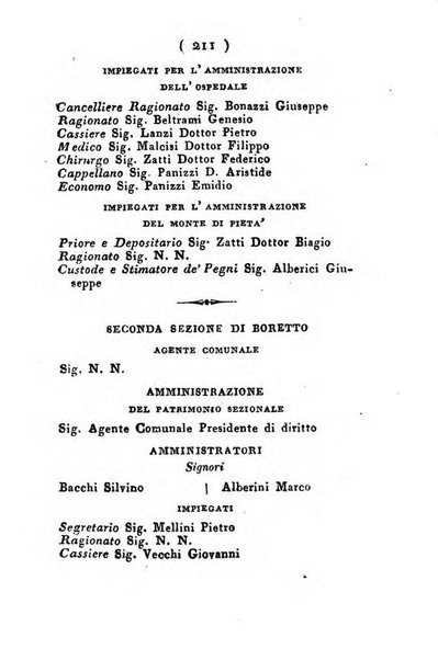 Almanacco di corte