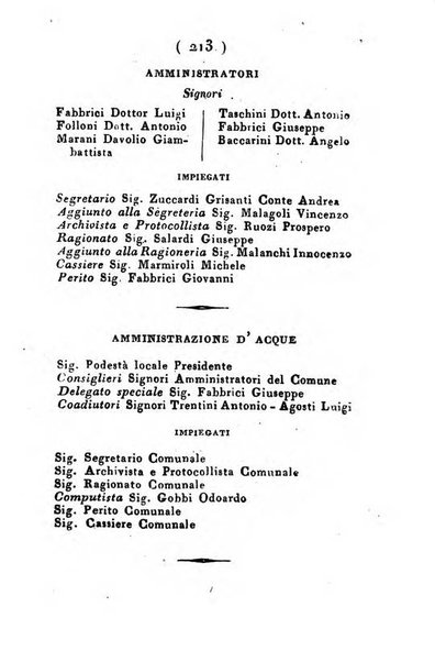 Almanacco di corte