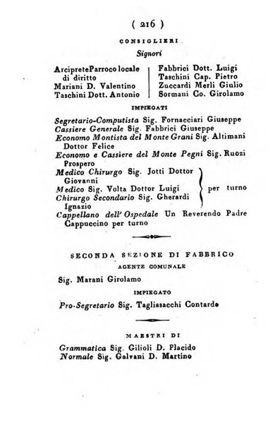 Almanacco di corte