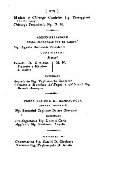 Almanacco di corte