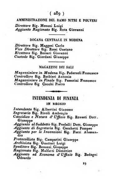 Almanacco di corte