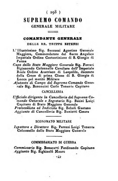 Almanacco di corte