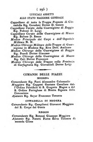 Almanacco di corte