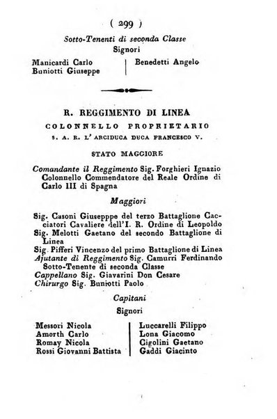 Almanacco di corte