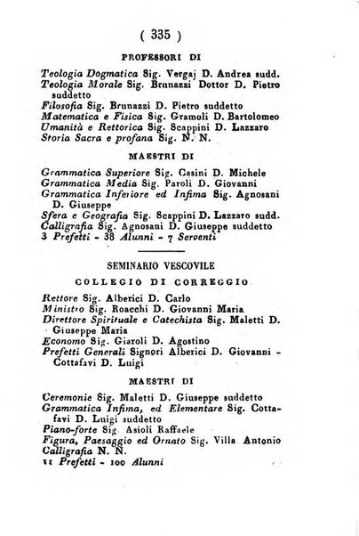 Almanacco di corte