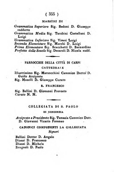 Almanacco di corte