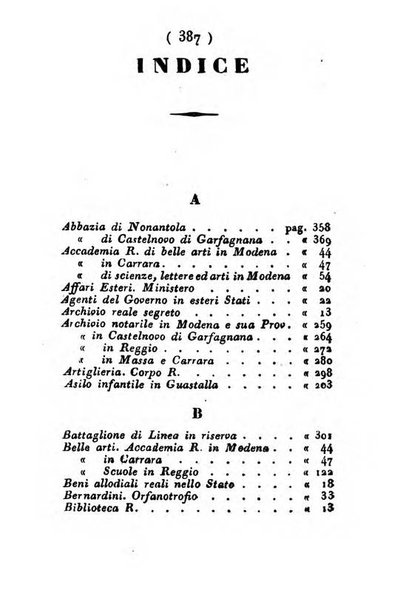 Almanacco di corte