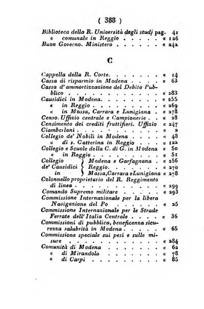 Almanacco di corte